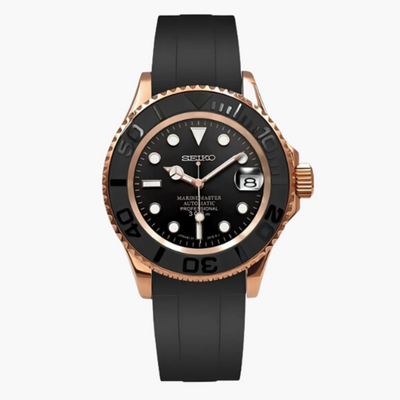 Seikomariner Rosegold Rubber